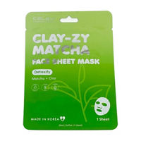 Celavi Clay-Zy Matcha Face Sheet Mask, 1 ct