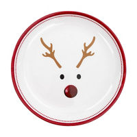 Holiday Style Melamine Christmas Themed Platter, Assorted