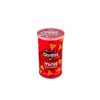 Doritos Minis Tortilla Chips Nacho Cheese Flavored 1.95 Oz