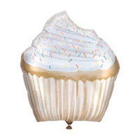 Cupcake Shaped Foil Balloon