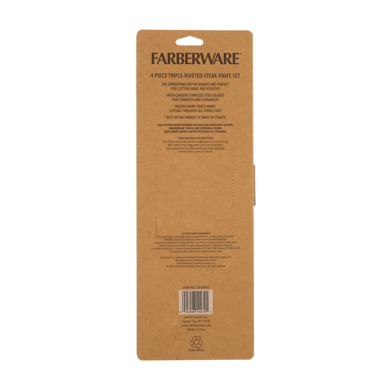 Farberware 4-Piece Steak Knife Set