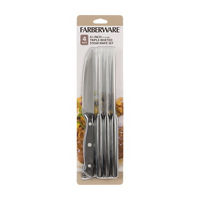 Farberware 4-Piece Steak Knife Set, 4.5 in