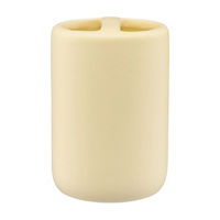Toothbrush Holder, Matted Cream 