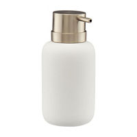 Soap Dispenser, Matted White