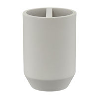Resin Toothbrush Holder, Gray