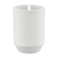 Resin Toothbrush Holder, White 