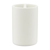 Resin Toothbrush Holder, White 