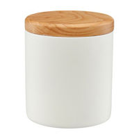 Resin Container with Lid, White, Regular/Large