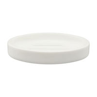 Resin Bar Soap Dish, White