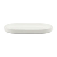 Resin Bar Soap Tray, White