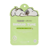 Celavi Peanuts Unwind Time Face Mask