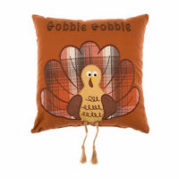 Harvest 'Gobble Gobble' Pillow