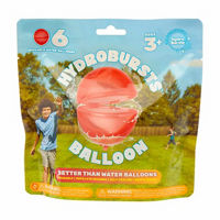 Hydrobursts Balloon Reusable Water Balloons, 6 pk