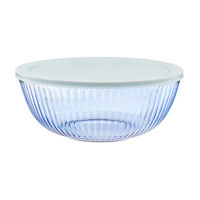 Pyrex Colors Sculpted Tinted Mixing Bowl with Lid,