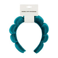 Bubble Spa Headband, Teal 