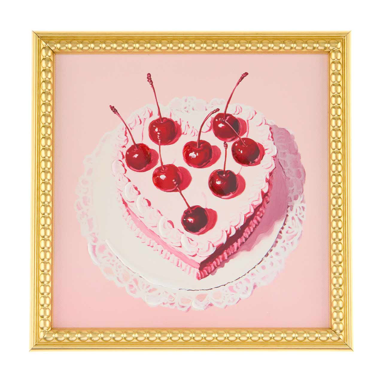 Valentine's Day Food Canvas Art, 10 in x 10 in, Assorted