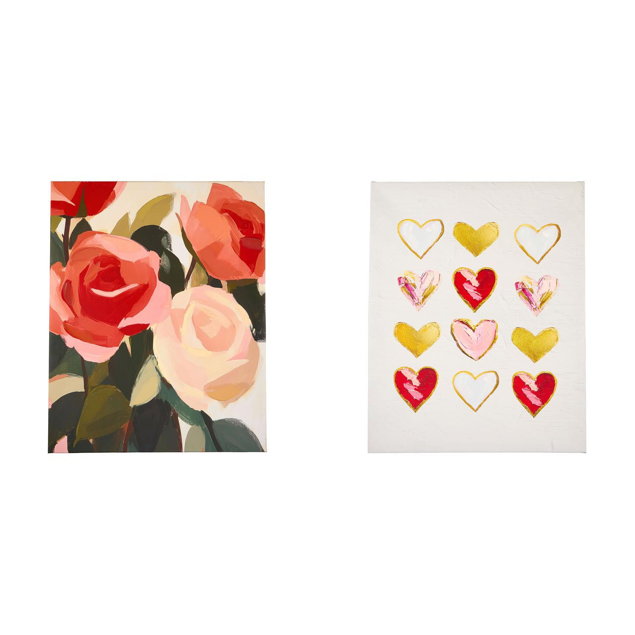 Valentine's Day Canvas Art, 16 in x 20 in, Assorted