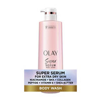 Olay Super Serum Body Wash for Extra Dry Skin, 18.5 fl oz