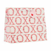 Valentine's Day Red & White XO Large Gift Bag