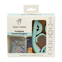 Clean Mama Foldable Travel Hangers, 10 ct