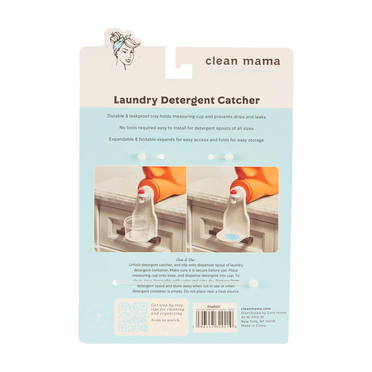 Clean Mama Laundry Detergent Catcher