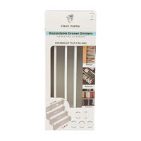 Clean Mama Expandable Drawer Dividers, 4 pk