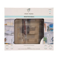 Clean Mama Plastic Shelf Dividers, 4 ct