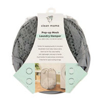 Clean Mama Pop-Up Mesh Laundry Hamper