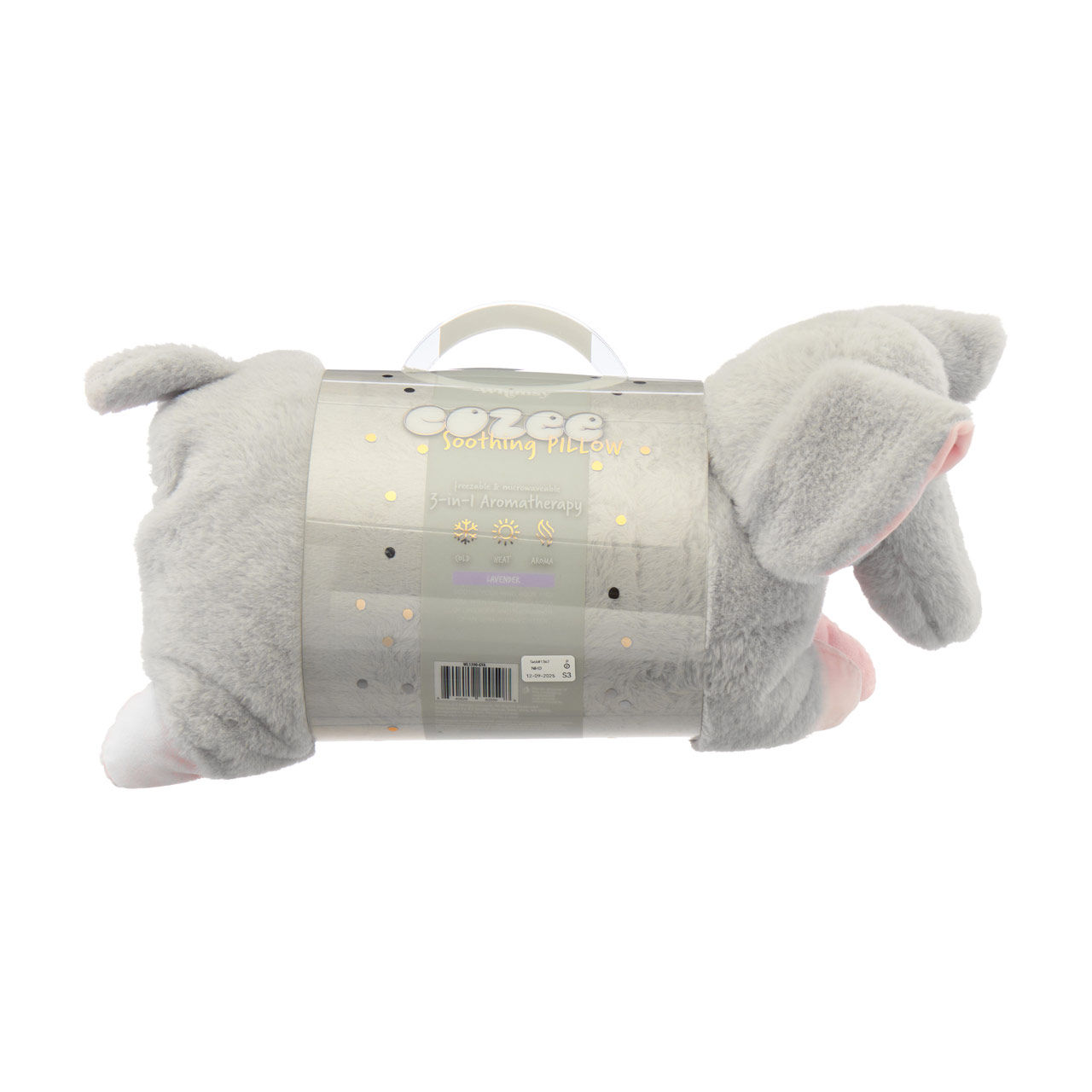 Whimsy Cozee 3-in-1 Aromatherapy Soothing Elephant Pillow