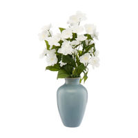 Artificial Premade White Blossom Flower Arrangement