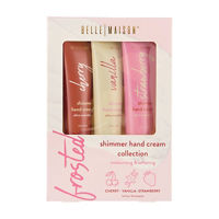 Belle Maison Shimmer Hand Cream Collection, 3 ct
