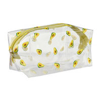 Avocado Cosmetic Bag, Clear 