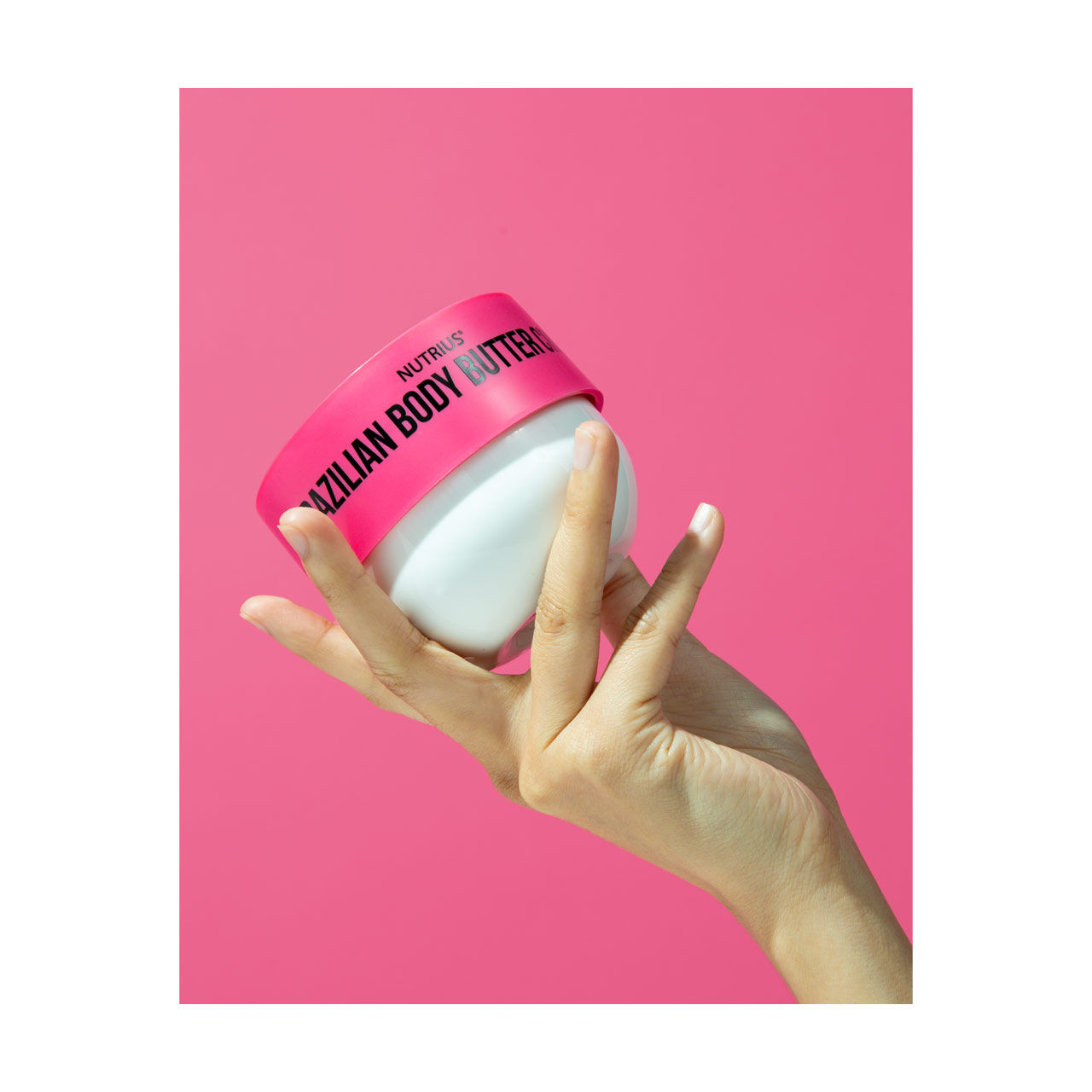 Nutrius Brazilian Body Butter Cream Berry Bliss, 6 FL OZ