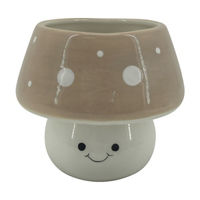 Ceramic Mushroom Planter