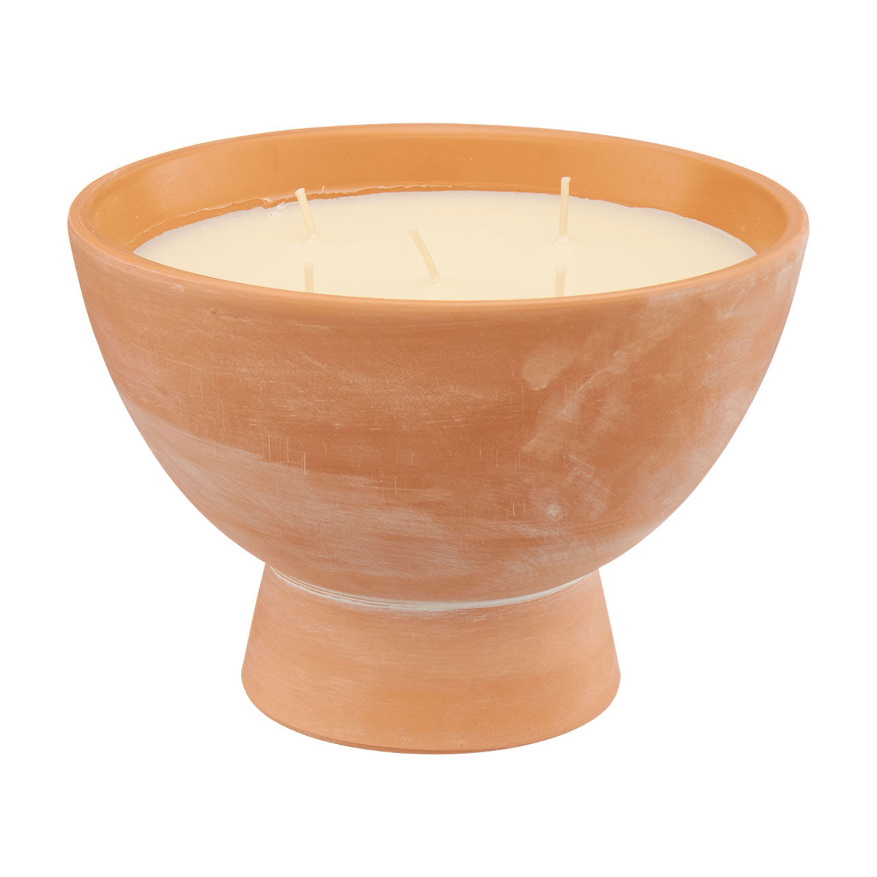 Trueliving Outdoors Pedestal Bowl Candle, 41 oz