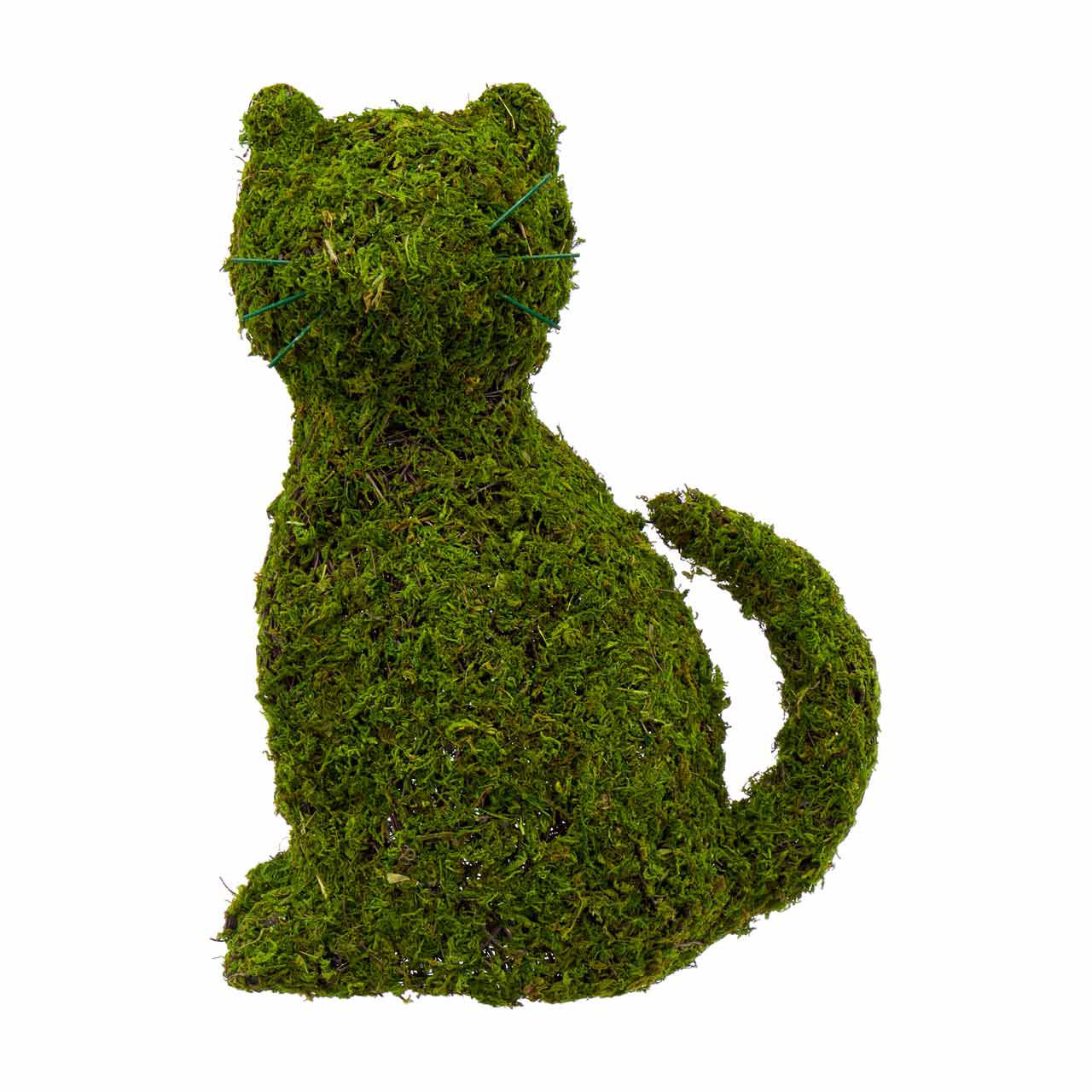 Mossy Cat Outdoor Decor