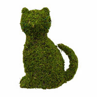 Mossy Cat Outdoor Decor