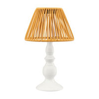 Solar Wicker Lamp