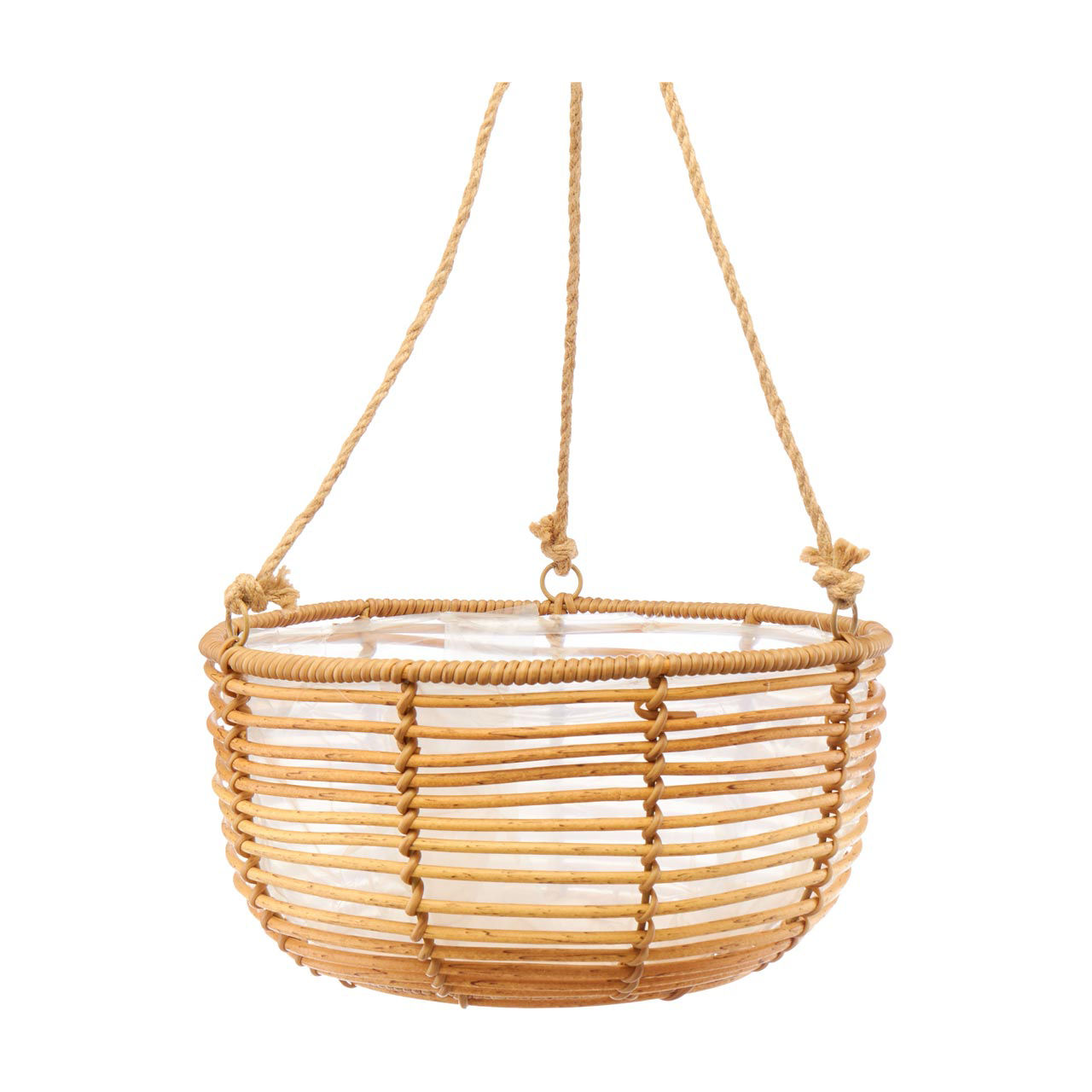 Garden Rope Hanging Planter, Large