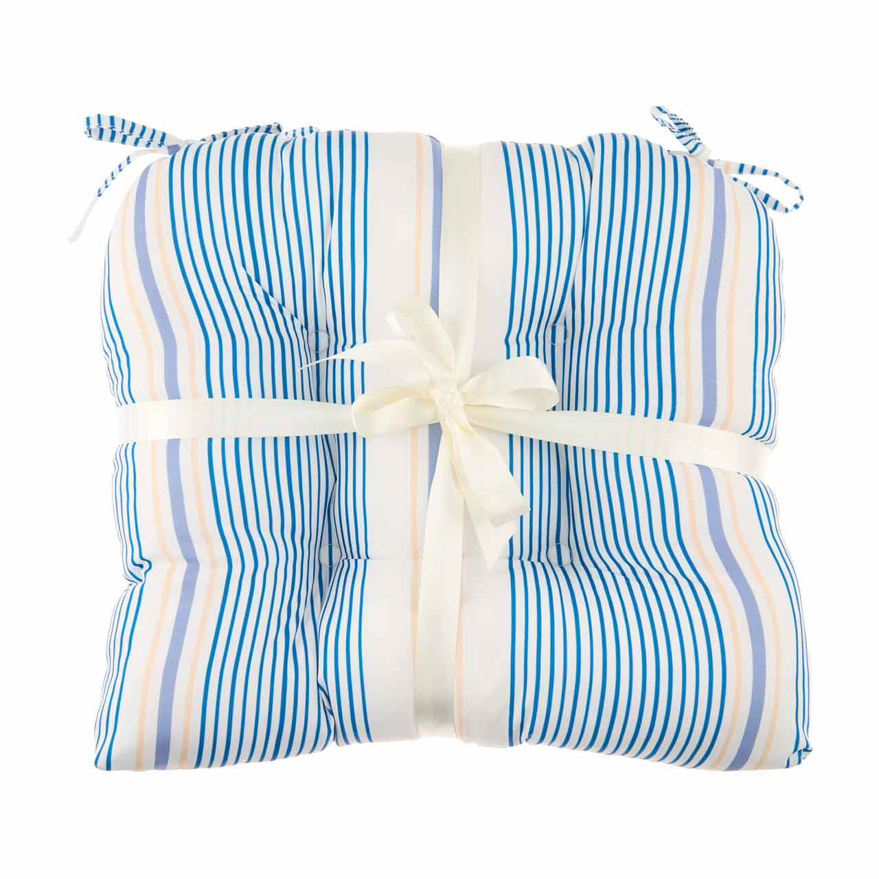 Blue Striped Outdoor Cushion, 2 pk