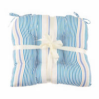 Blue Striped Outdoor Cushion, 2 pk