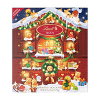 Lindt Holiday Teddy Bear Chocolate Candy Advent Calendar, 4.5 oz.