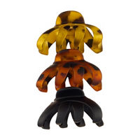 Riviera Primary Locks Tortoise Shell Octo Clips, 3