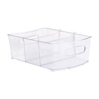 Wide Storage Bin with 2 Dividers