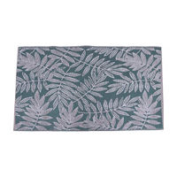 Leaves Outdoor Rug, 5x7 ft, Assorted Colors
