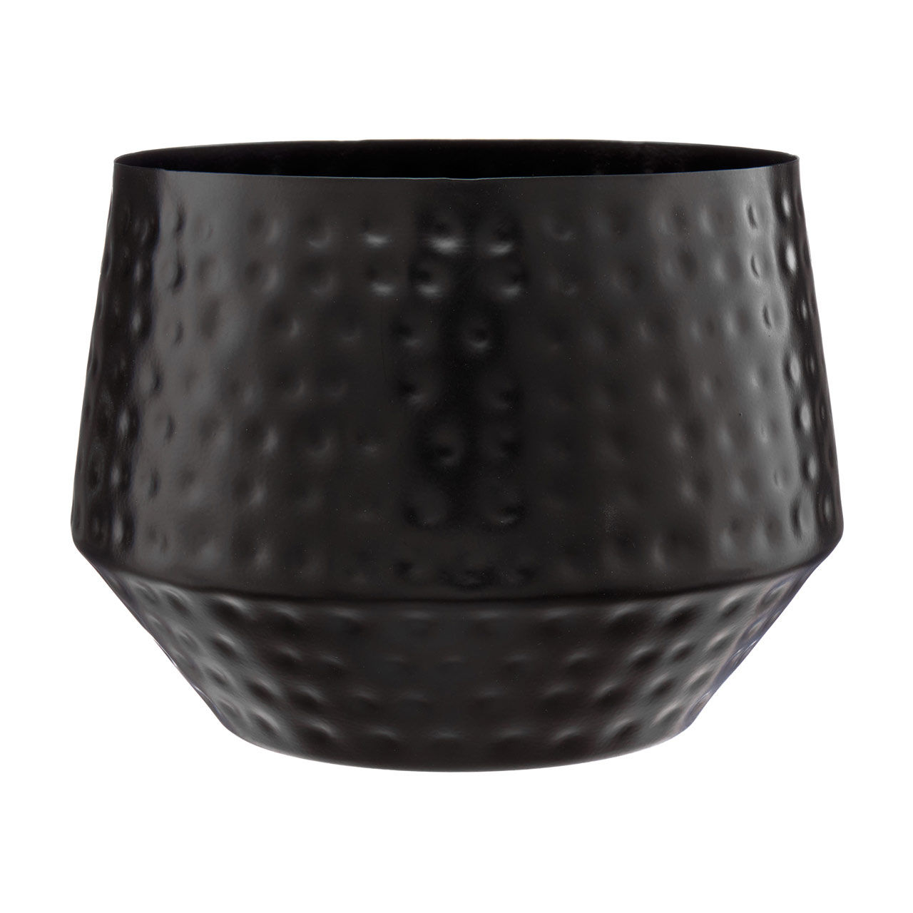Large Metal Planter, Black