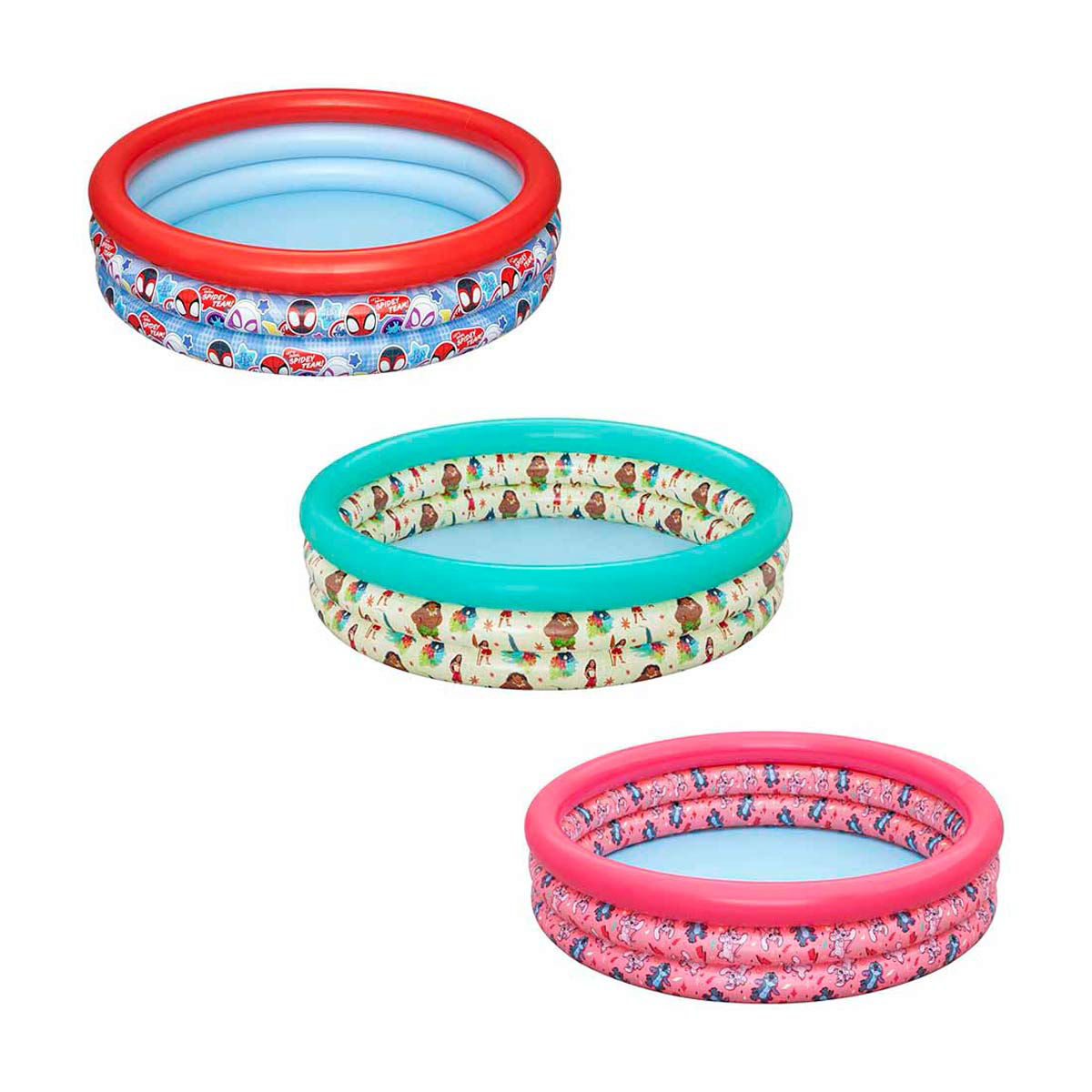 3 Ring Kiddie Pool, 48 in, Assorted