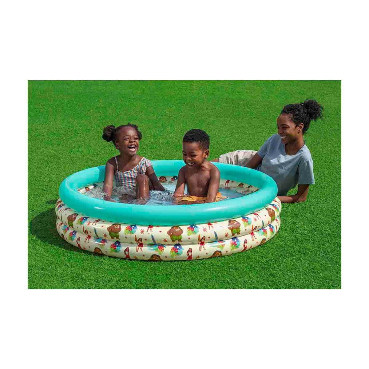 3 Ring Kiddie Pool, 48 in, Assorted