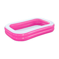 Pink Inflatable Family Pool