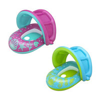 H2OGO! UV Baby Seat Pool Float, Assorted